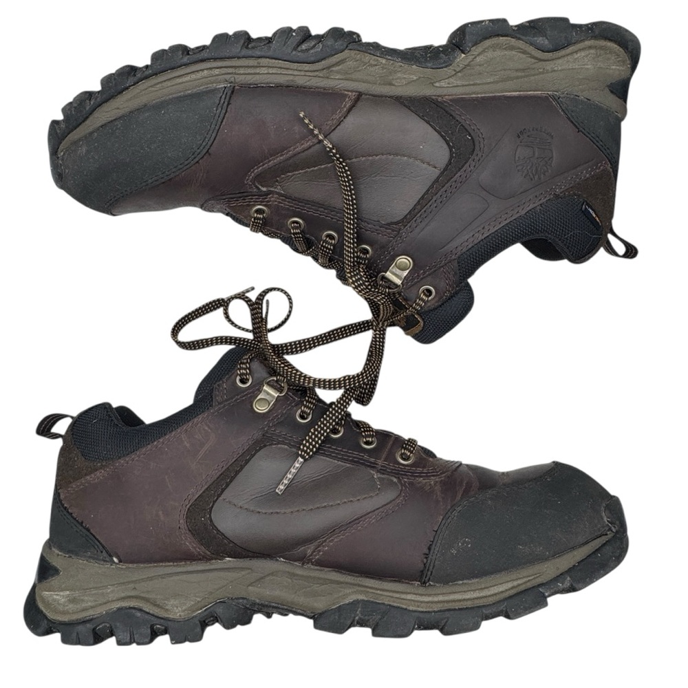 Timberland Men's Brown Leather Hiking Shoes - Size 11 - Picture 5 of 9
